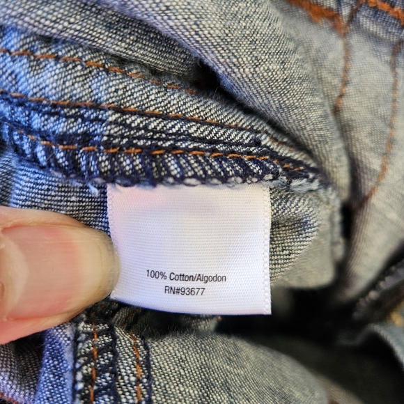 ANA Women's Petite Denim Capris Pants Size 10P - Picture 6 of 6